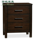美式新古典家具美克美式实木床头柜纯实木美家具定制