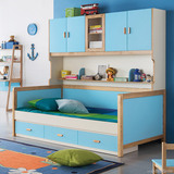 否储藏提供安装说明书床实木高低床儿童衣柜床多功能上下床