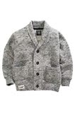 英国  NEXT  秋冬新款灰色纹理男童开衫外套【2-3岁】【92-98CM】