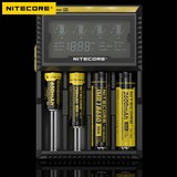 NITECORE奈特科尔 D4多功能液晶显示强光手电充电器18650智能兼容