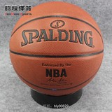 腾骏体育正品Spalding斯伯丁NBA LOGO金色篮球74-606Y现货