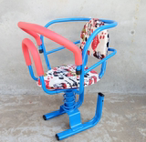 aq自行车电动车座椅加大加厚管后置儿童安全后座宝宝车单车坐椅