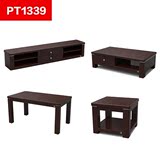 顾家家居现代中式 茶几 角几 电视柜 餐桌椅组合PT1339