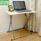家居 电脑桌台式桌家用简易折叠宜家书桌办公桌写字台餐桌 包邮