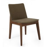 实木餐椅子咖啡椅简约现代时尚酒店北欧日式椅高档创意会所餐厅椅