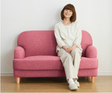 日式布艺休闲迷您小户型咖啡懒人沙发 布艺沙发简约现代大小户型