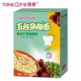 【天猫超市】TakeCare/培康五谷杂粮绿豆红枣蝴蝶面200g 营养面片