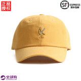 韩国进口flipper时尚可爱黄色女棒球帽子 学生逛街遮阳鸭舌maozi