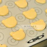 JOYBAKE定制 铂金硅胶玻璃纤维马卡龙烤垫 两面可用 大中小号可选