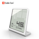 瑞士时尚创意电器-斯泰得乐 Selina 大屏幕高精度 电子温度湿度计