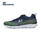 Skechers斯凯奇2016年新款男训练运动鞋 时尚条纹渐变跑步鞋51505