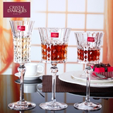 法国进口CDA钻石水晶红酒杯香槟杯葡萄酒杯 创意水晶玻璃高脚杯