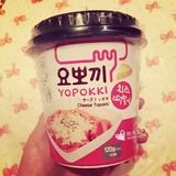 韩国原装进口零食品YOPOKKI辣炒年糕条芝士辣酱炒年糕140g*2盒