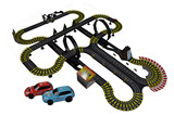 2016款双路轨道汽车电动遥控比赛跑道赛道赛车儿童玩具