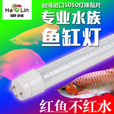 昊林led照明鱼缸灯七彩罗汉龙鱼水族箱珊瑚灯超亮90cm针式t8灯管
