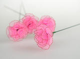 丝网花 丝袜花材料包 丝网花材料套餐 康乃馨材料包10-100朵
