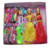 巴芘巴比芭比娃娃礼盒正品洋娃娃公主Barbie女孩宝宝玩具生日礼物