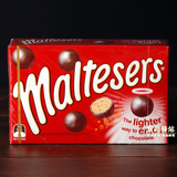 澳大利亚进口零食品 maltesers麦提莎牛奶朱古力 麦丽素 原味90g