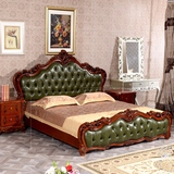 欧式实木床简约现代美式样板房双人床新古典田园卧室家具组合特价