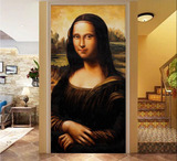 玄关背景大型壁画客厅无缝3D立体墙画欧式油画走廊过道人物墙壁纸