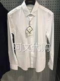 ZIOZIA男装韩版修身白色休闲衬衫专柜正品代购CBV5WD1301原价348