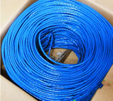 超五类网线/工程高速网络线/单位专用蓝皮网线/整箱305米/0.5全铜