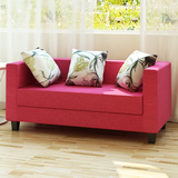 秋燕简约现代小户型客厅沙发时尚创意可拆洗单双人布艺沙发组合