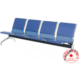 4人位连排椅沙发机场等候椅候诊椅输液椅不锈钢休闲椅高档座椅