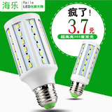 海乐 LED灯泡暖白E14小螺口E27家用照明超亮节能LED玉米灯Lamp