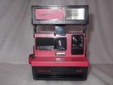 宝丽来polaroid一次成像拍立得COOLCAM红色600相机！