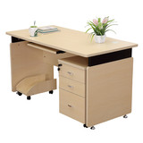 电脑桌简约现代办公桌子写字台单人职员办公桌椅组合台式家用书桌