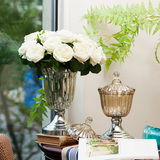后现代新中式花瓶花插摆件家居装饰品工艺品创意玄关客厅摆设