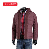 冬季新款日本外贸原单正品男装男式加厚棉服保暖日韩修身外套包邮