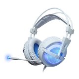 SADES/赛德斯 A6游戏震动耳机头戴式 电脑耳麦西伯利亚霜冻之蓝v2