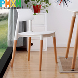 北欧实木餐椅 设计师椅子 时尚餐椅 欧式休闲实木椅 创意家具