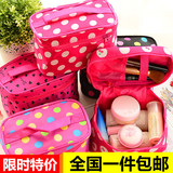 韩国手提化妆包 收纳包 专业化妆箱 大容量便携可折叠化妆品包