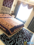 现代新中式简约咖色办公室地毯客厅餐厅地毯书房卧室地毯门口垫