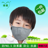 绿盾正品 儿童秋冬季 防霾抗菌抗防尘可爱时尚PM2.5口罩面罩