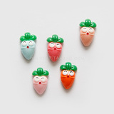 可爱卡通胡萝卜蔬菜冰箱贴 拟人物强力磁铁磁贴 创意磁性贴吸铁石