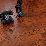 纯实木地板18mm金刚柚木人字拼实木地板 厂家直销原木本色木地板