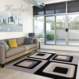 Muerben 欧式现代简约清新风进口纯羊毛地毯别墅定制客厅茶几卧室