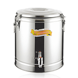 水龙头商用不锈钢保温桶 大容量双层加厚汤桶饭桶奶茶桶茶水桶 带