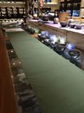 中国风中式茶席复古棉麻茶布餐桌旗干泡席长2米宽31厘米