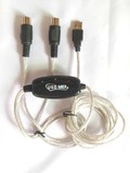 厂家批发USB电子琴音乐线 USB MIDI线 USB MIDI连接线钢琴线