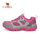 CAMEL骆驼户外徒步鞋 春季女网布防滑耐磨鞋运动旅游鞋正品