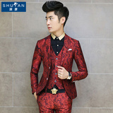 新款休闲时尚韩版男士西装修身型青年长袖外套男装西服春季小西装