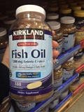 美国原装 Kirkland Fish Oil 深海鱼油 1200mg*180粒