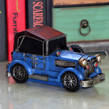 欧式复古汽车模型陈列摆设 结婚礼物实用家居摆件创意装饰品