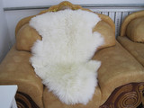 澳洲整张羊皮毛一体地毯 客厅飘窗纯羊毛毯沙发皮料座垫 定制包邮