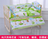 婴儿床多功能椭圆床环保实木儿童床婴儿圆床宝宝床